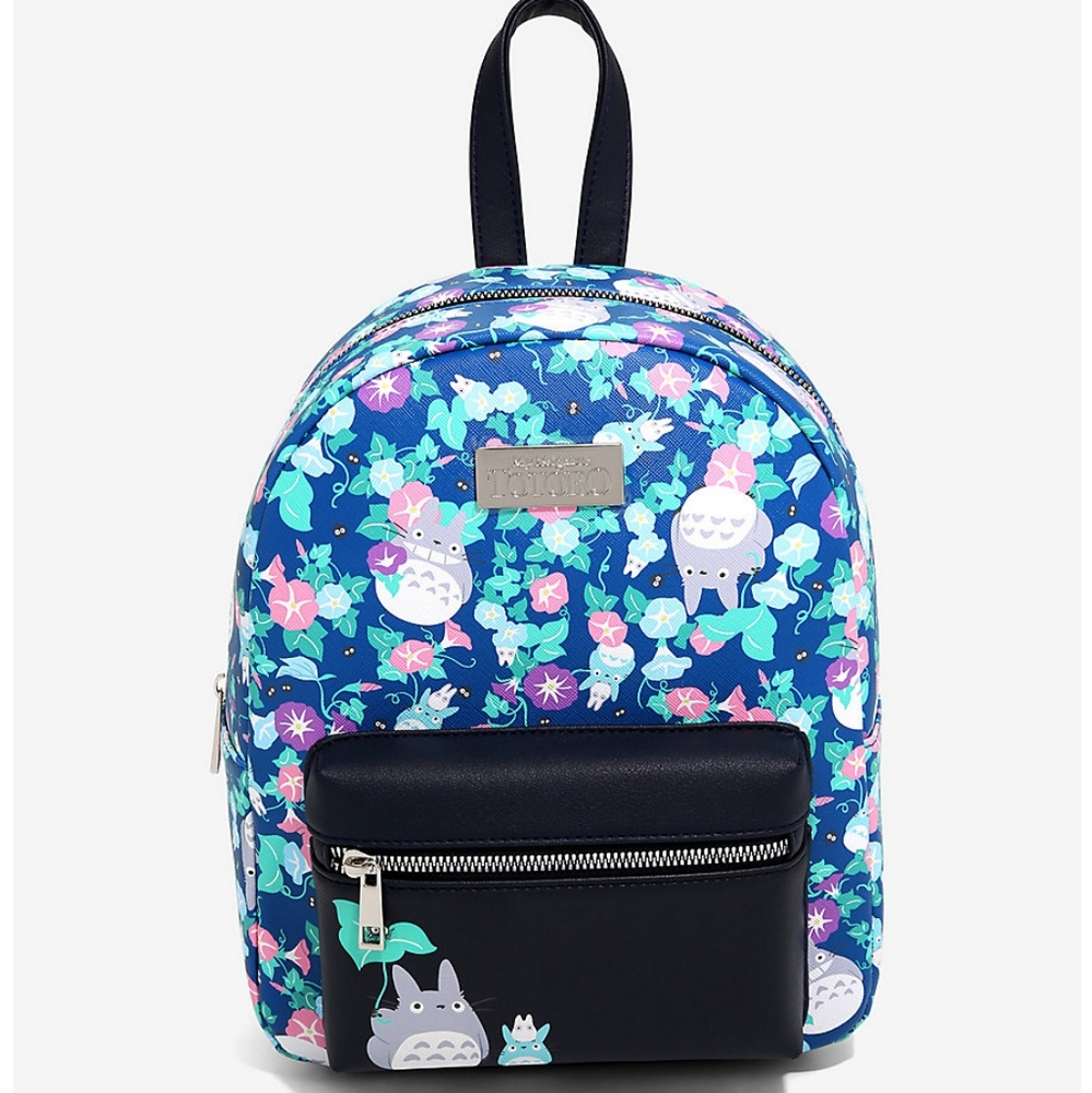 Studio Ghibli My Neighbor Totoro Floral Mini Backpack